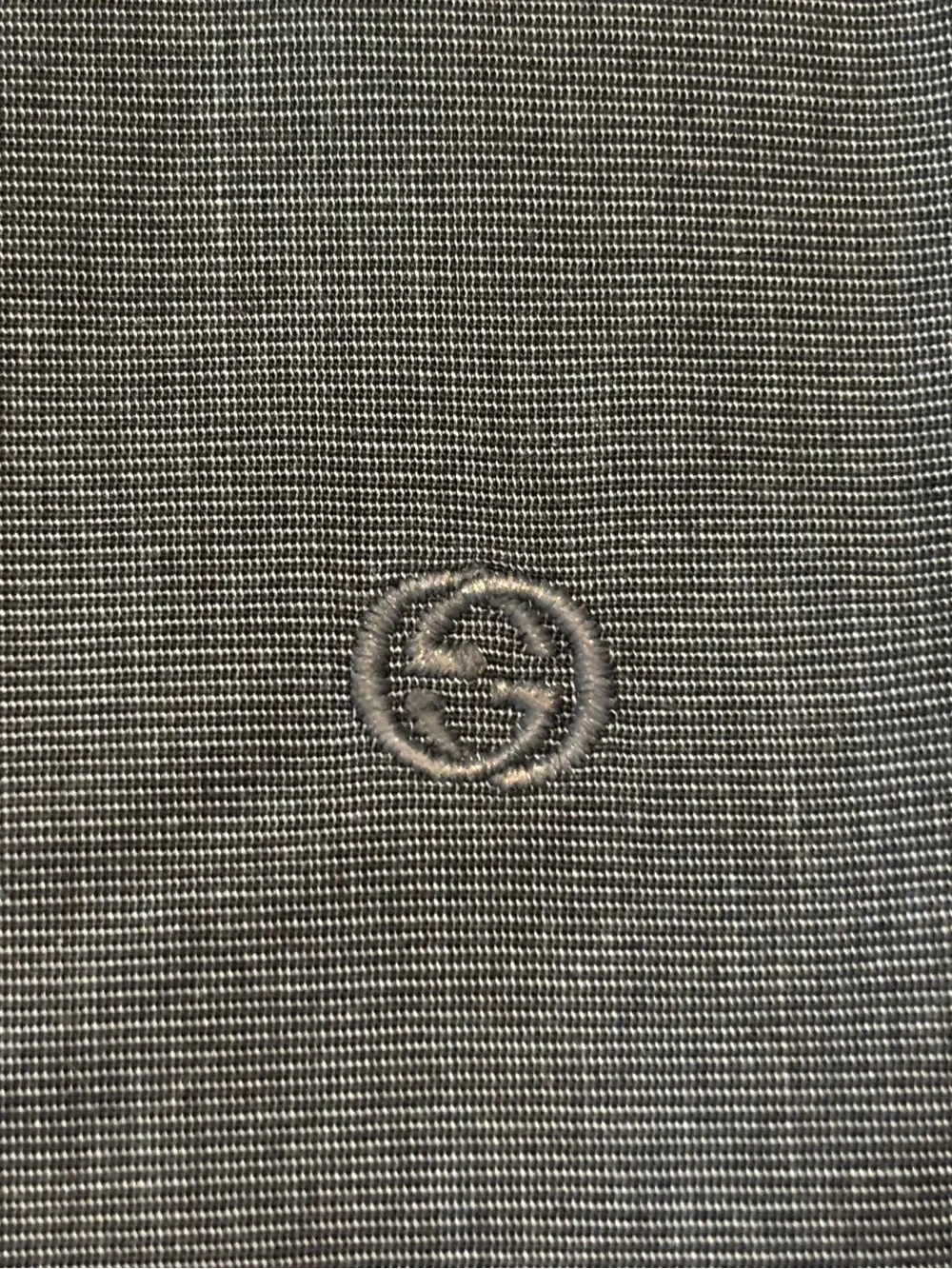 Gucci GG Embroidered Button Down Shirt